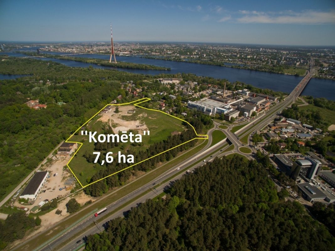 Земля в Риге, Латвия, 76 000 сот. - фото 1