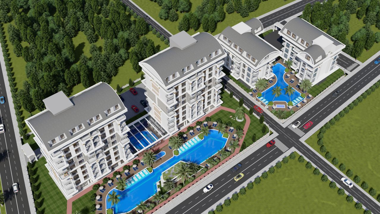 Квартира в Алании, Турция, 55 м² - фото 7