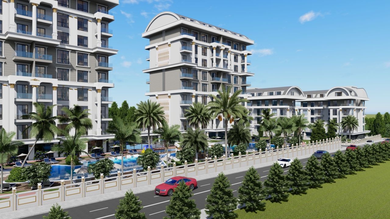 Квартира в Алании, Турция, 55 м² - фото 2