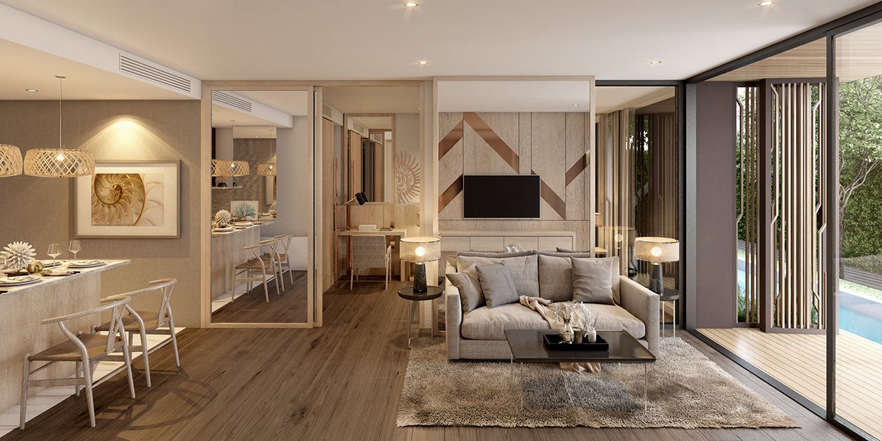 Апартаменты на пляже Камала, Таиланд, 37 м² - фото 8