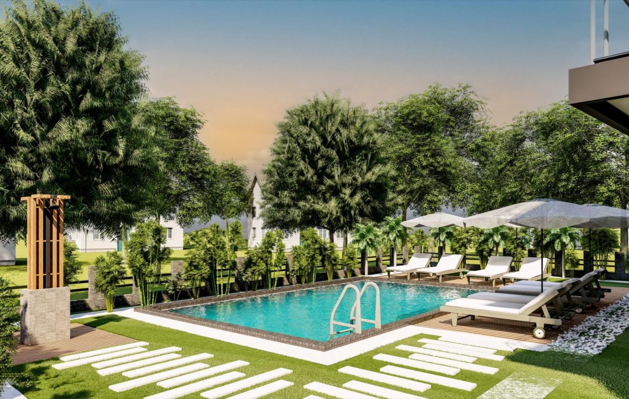 Апартаменты в Газипаше, Турция, 46 м² - фото 3