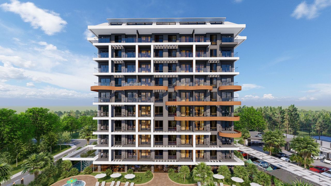 Апартаменты в Авсалларе, Турция, 63 м² - фото 2