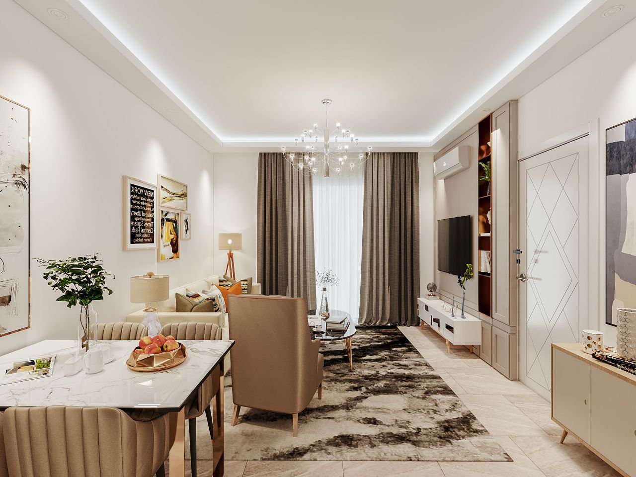 Квартира в Алании, Турция, 61 м² - фото 3