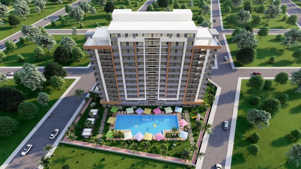 Квартира в Мерсине, Турция, 65 м² - фото 1
