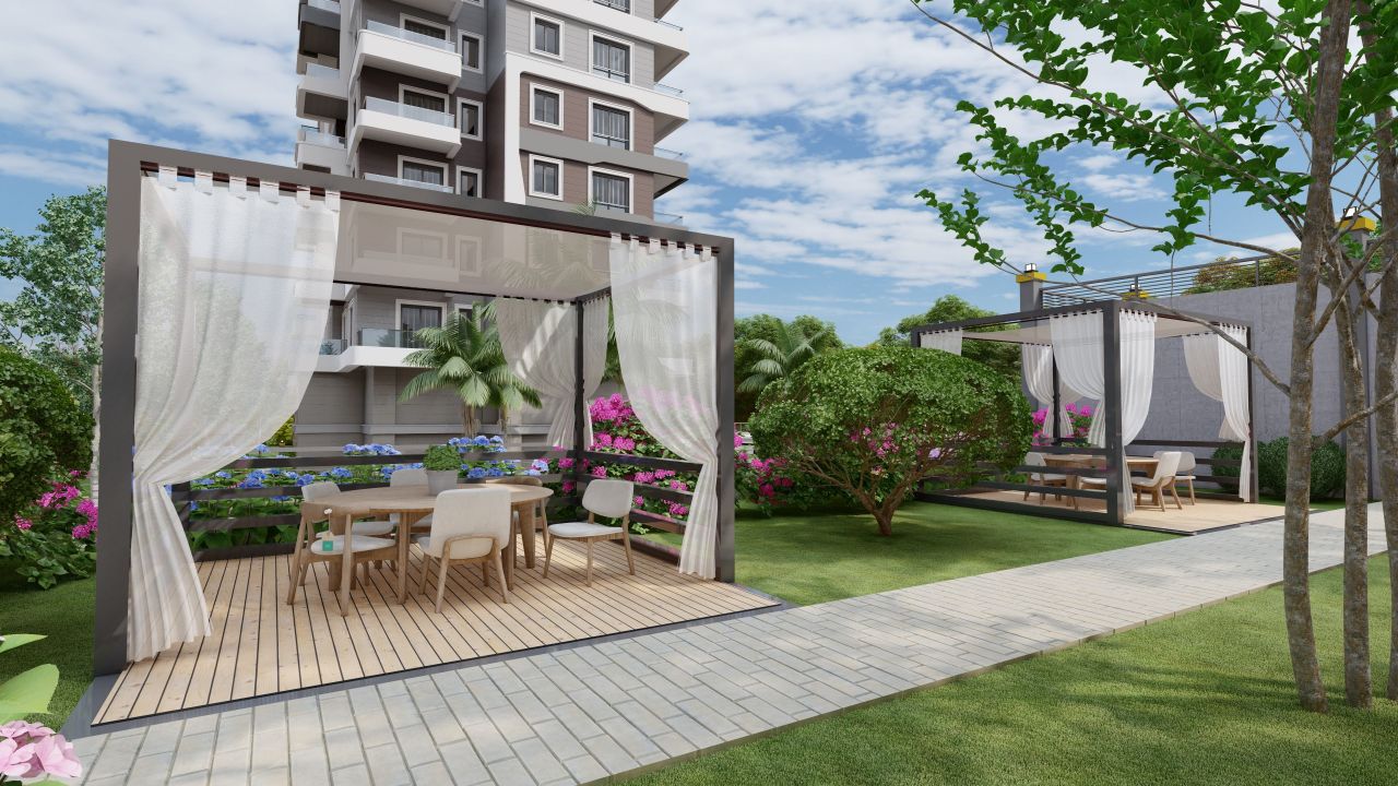 Апартаменты в Алании, Турция, 49 м² - фото 4