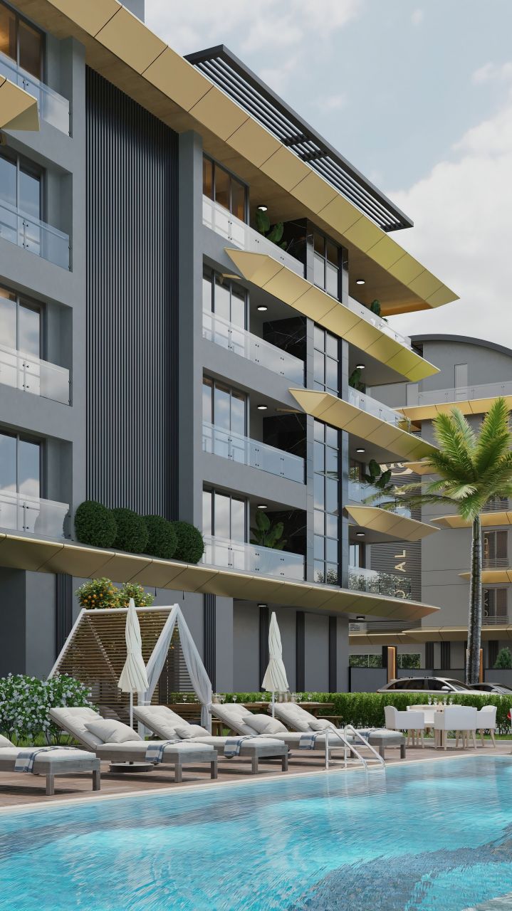 Апартаменты в Алании, Турция, 66 м² - фото 6