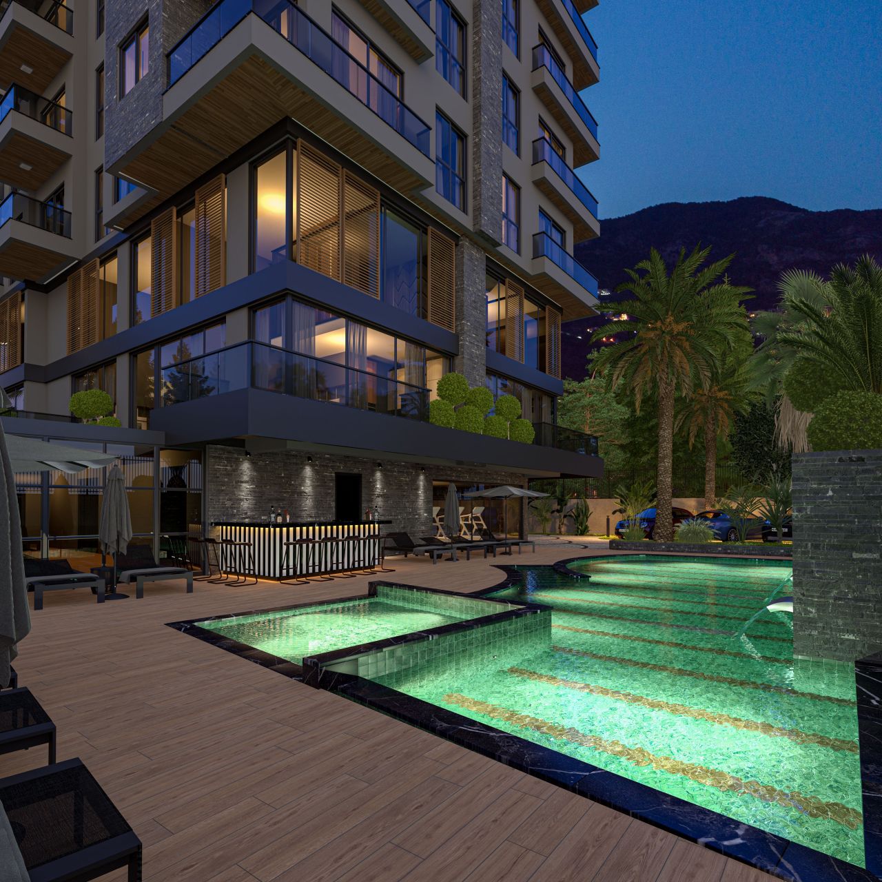 Апартаменты в Алании, Турция, 45 м² - фото 3