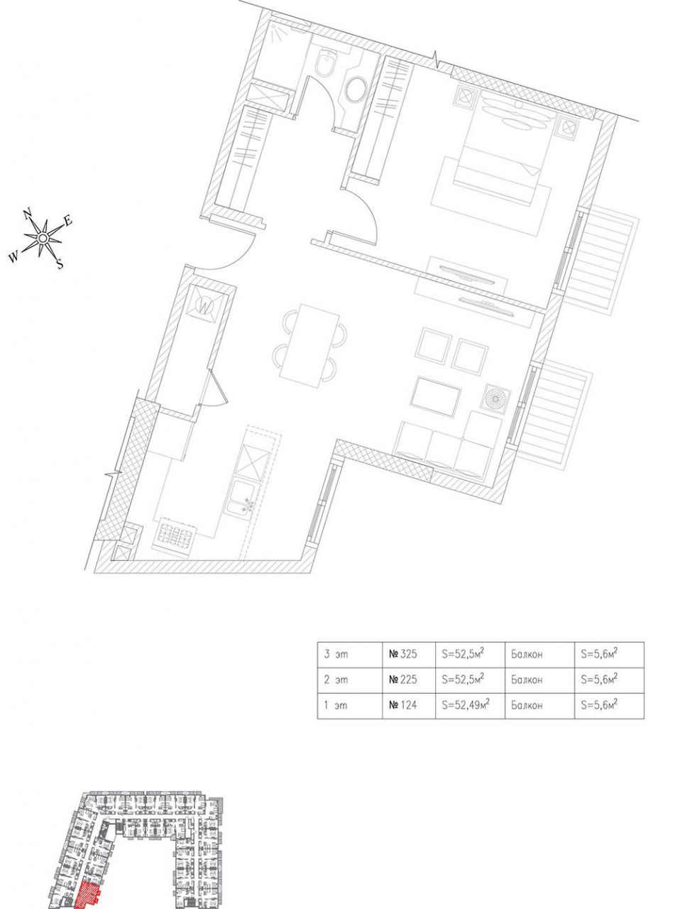 Апартаменты в Дубае, ОАЭ, 64.59 м² - фото 9