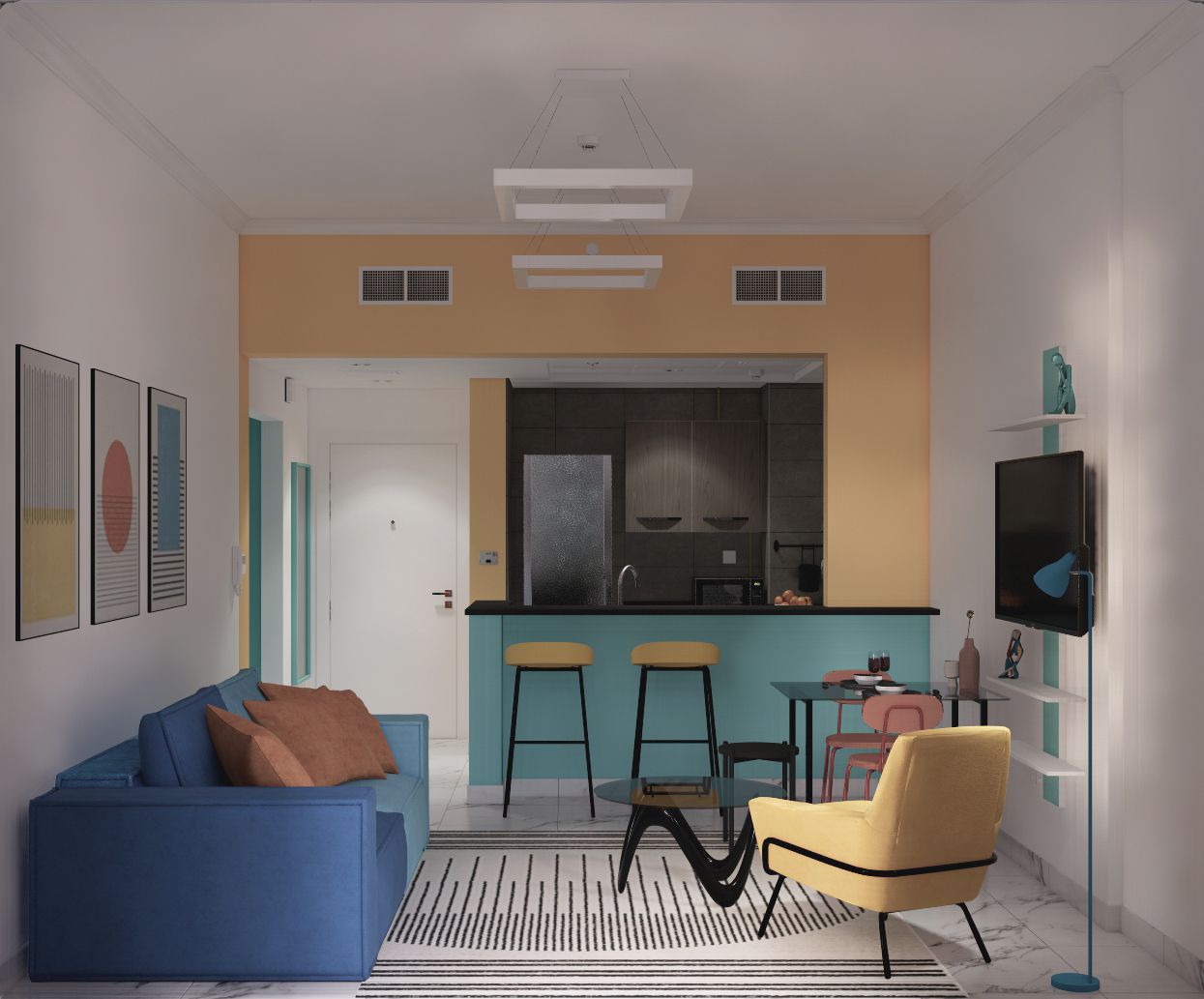 Апартаменты в Дубае, ОАЭ, 64.89 м² - фото 9