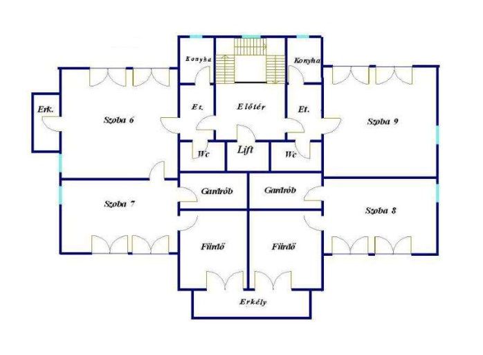 Вилла в Будапеште, Венгрия, 990 м² - фото 4