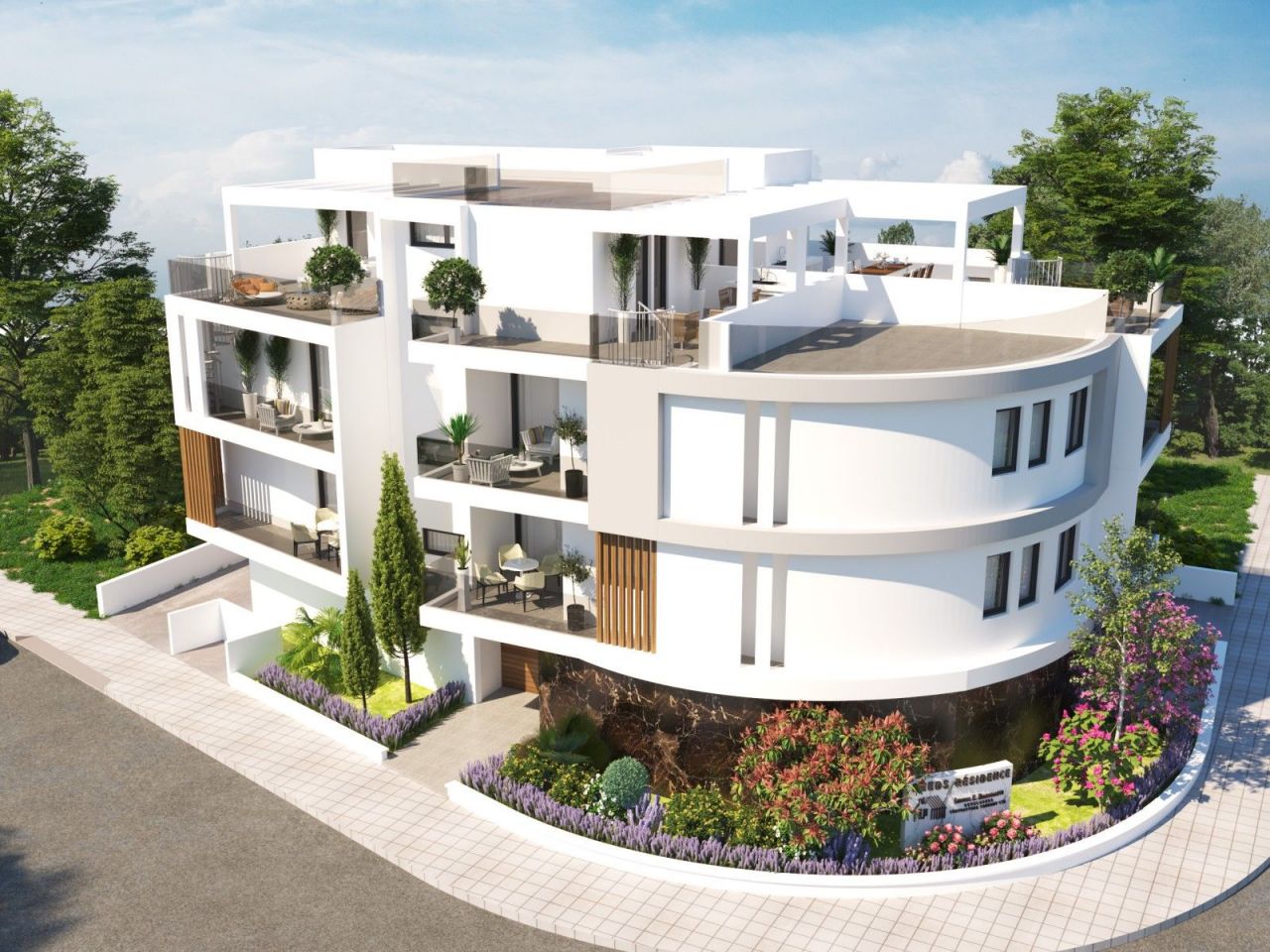 Апартаменты в Ларнаке, Кипр, 98 м2 - фото 1