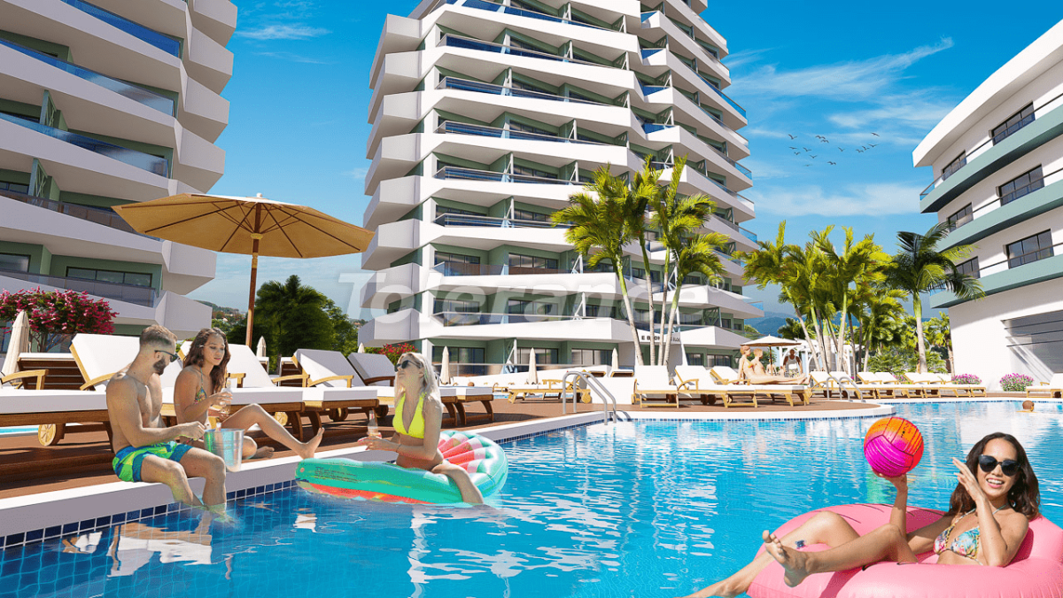 Апартаменты в Фамагусте, Кипр, 48 м² - фото 9