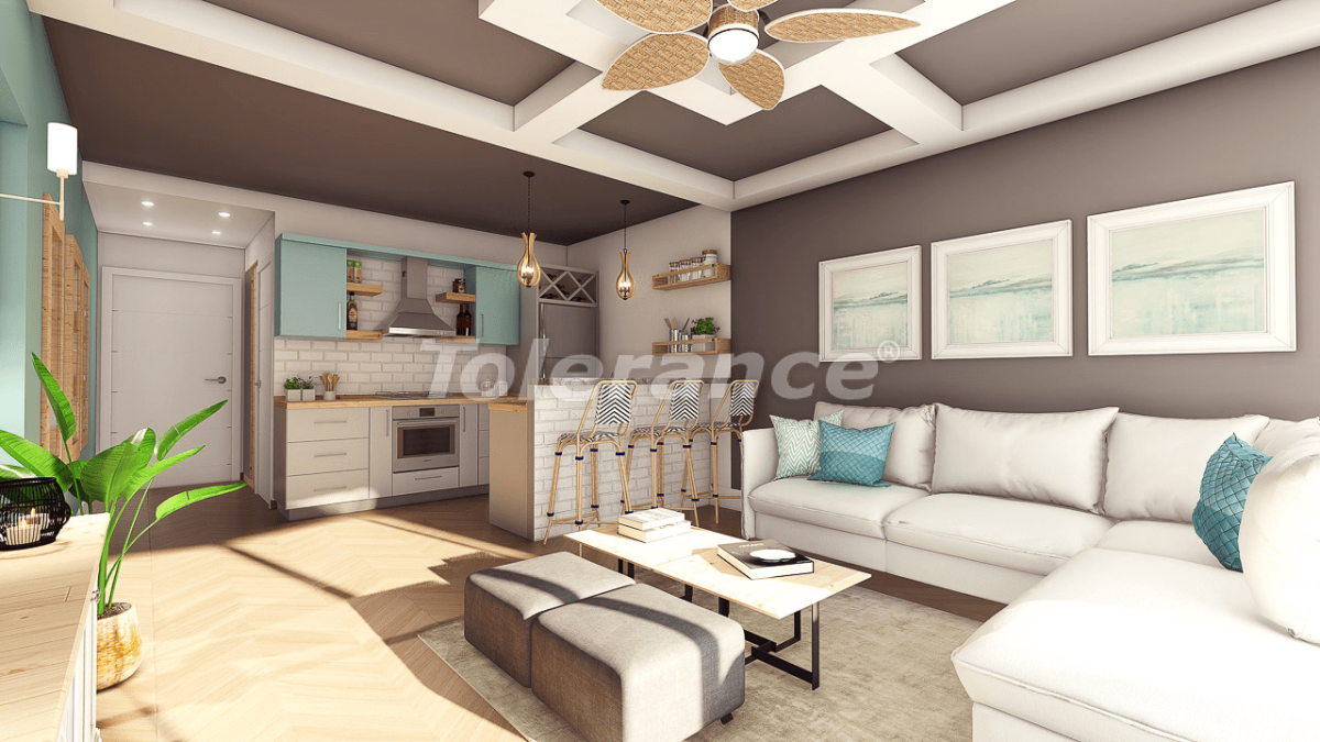 Апартаменты в Фамагусте, Кипр, 48 м² - фото 15