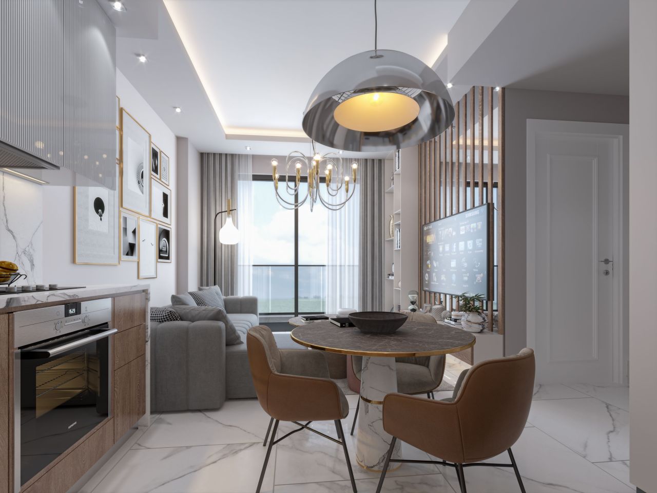 Апартаменты в Анталии, Турция, 48 м² - фото 5