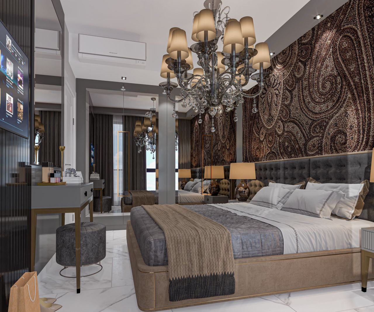 Апартаменты в Алании, Турция, 56 м² - фото 8