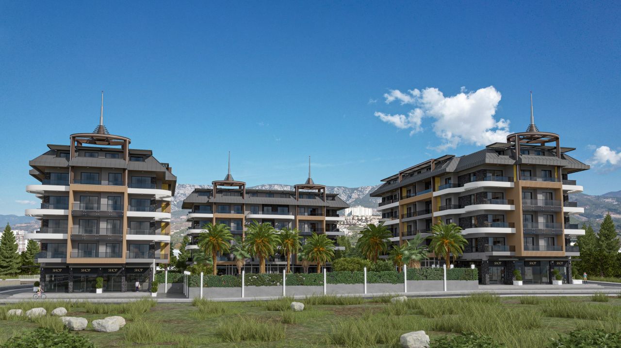 Апартаменты в Алании, Турция, 59 м² - фото 6