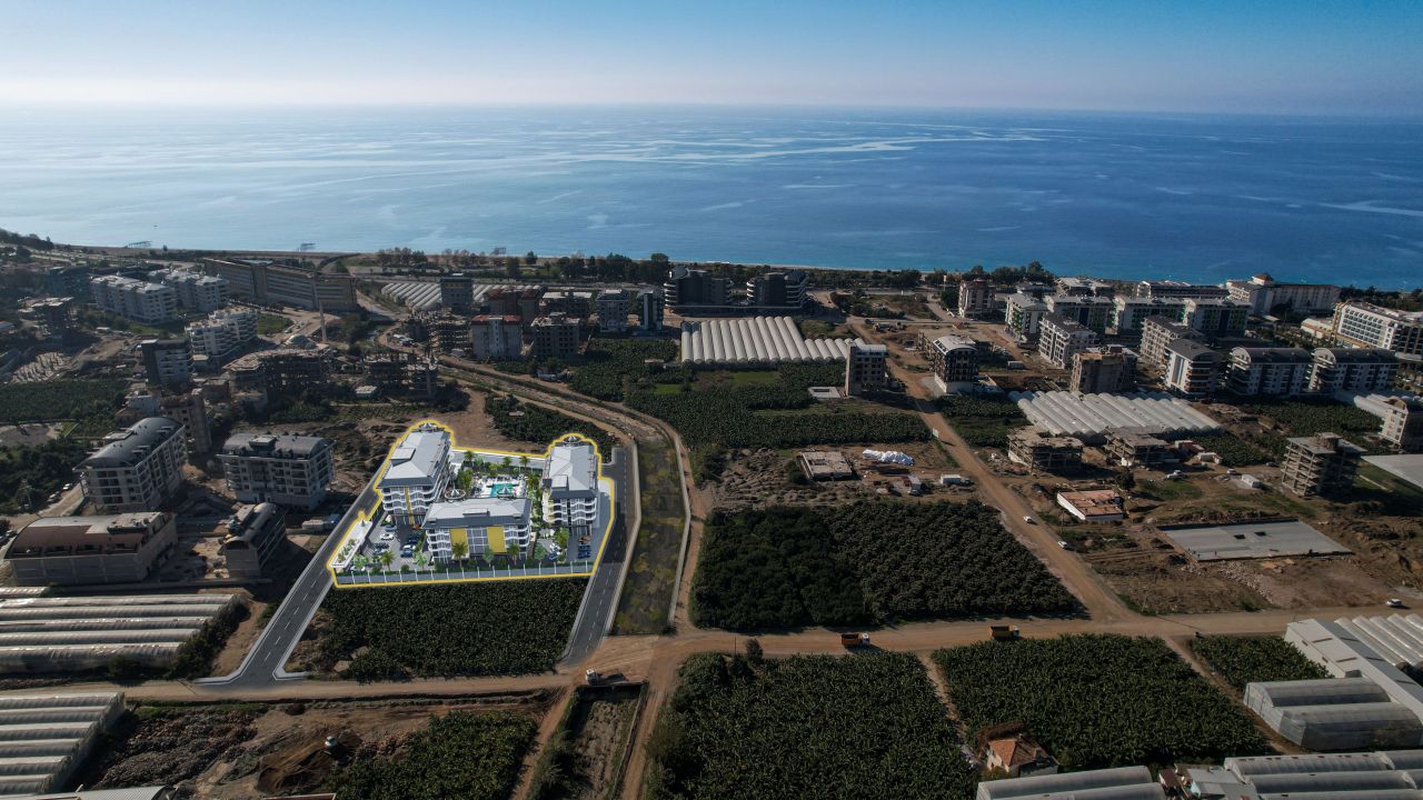 Апартаменты в Алании, Турция, 59 м² - фото 8