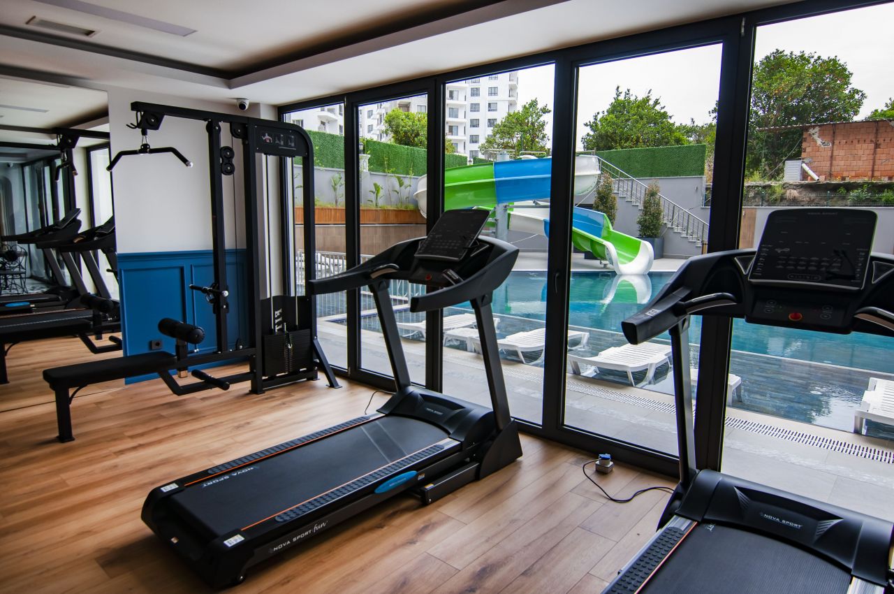 Апартаменты в Алании, Турция, 56 м² - фото 15