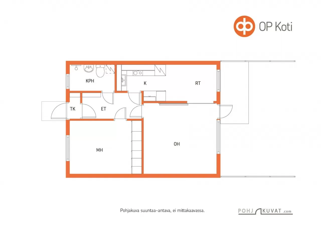 Таунхаус в Падасйоки, Финляндия, 57 м² - фото 2