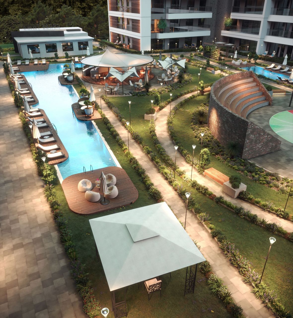 Квартира в Анталии, Турция, 44 м² - фото 7