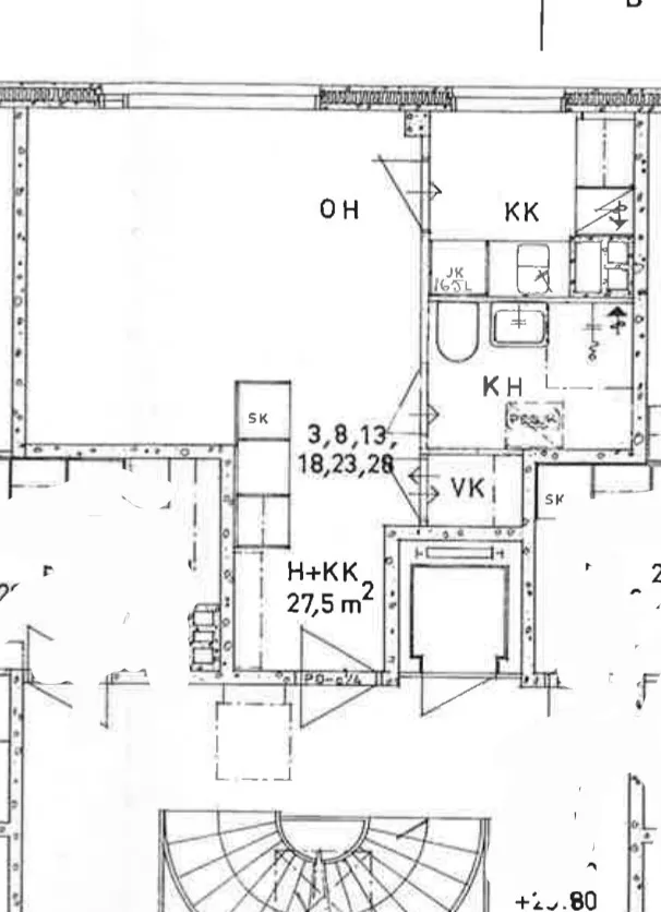 Квартира в Пори, Финляндия, 27.5 м² - фото 4