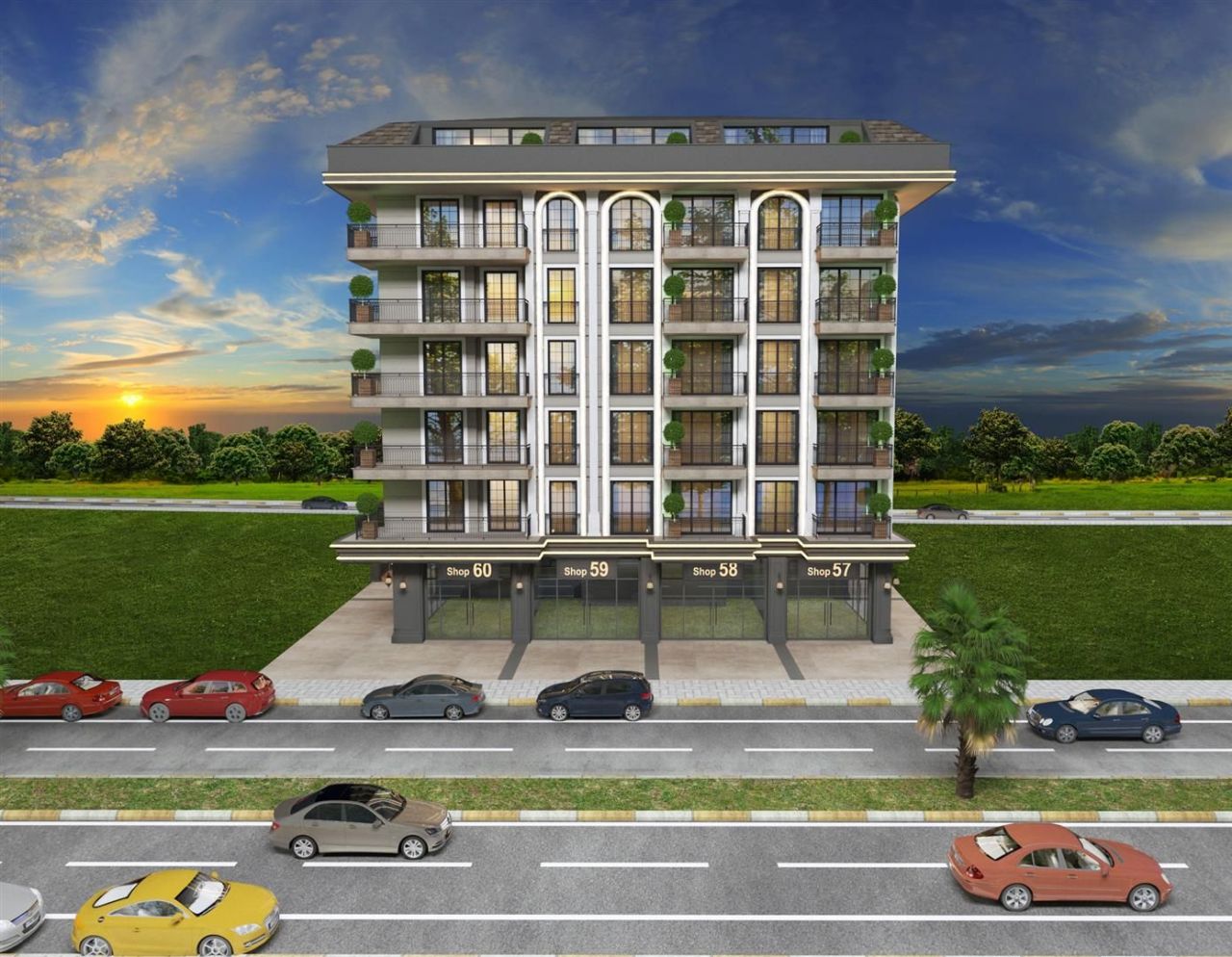 Коммерческая недвижимость в Алании, Турция, 50 м² - фото 14