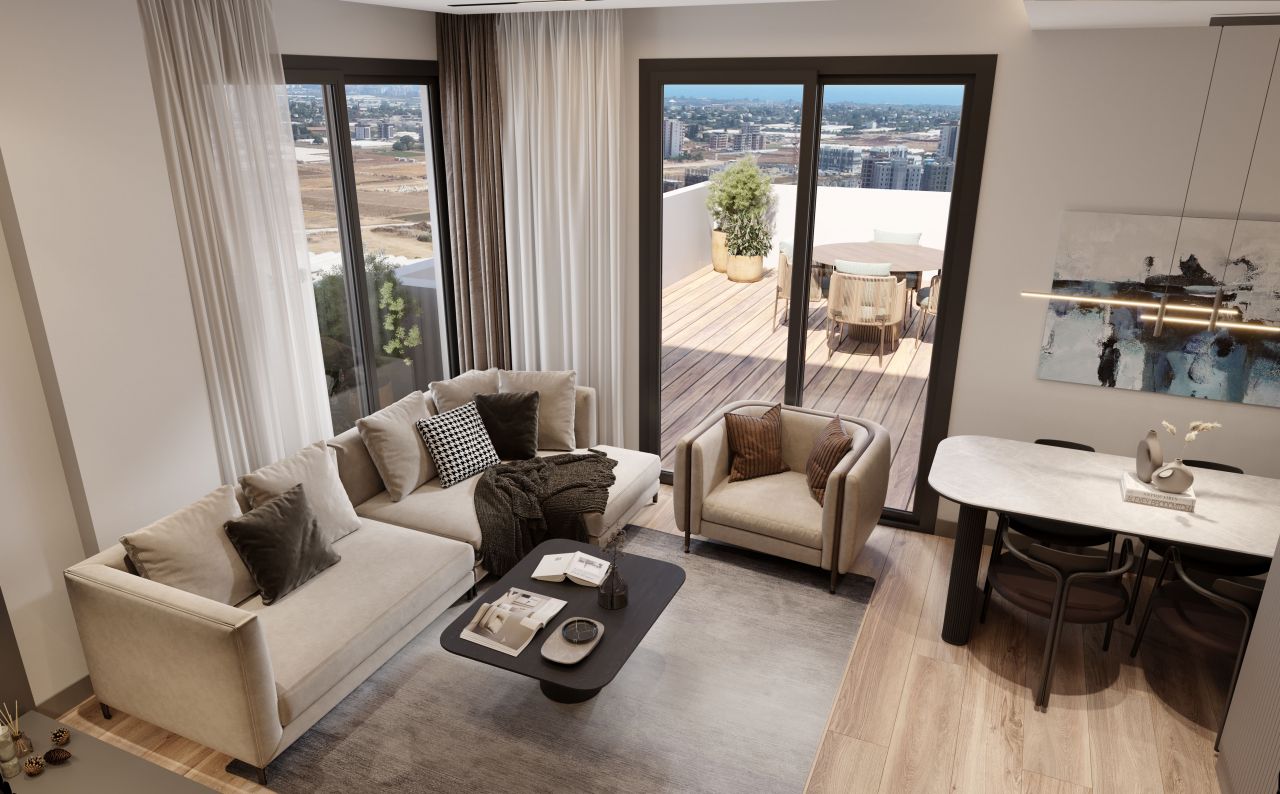 Апартаменты в Анталии, Турция, 68 м² - фото 11