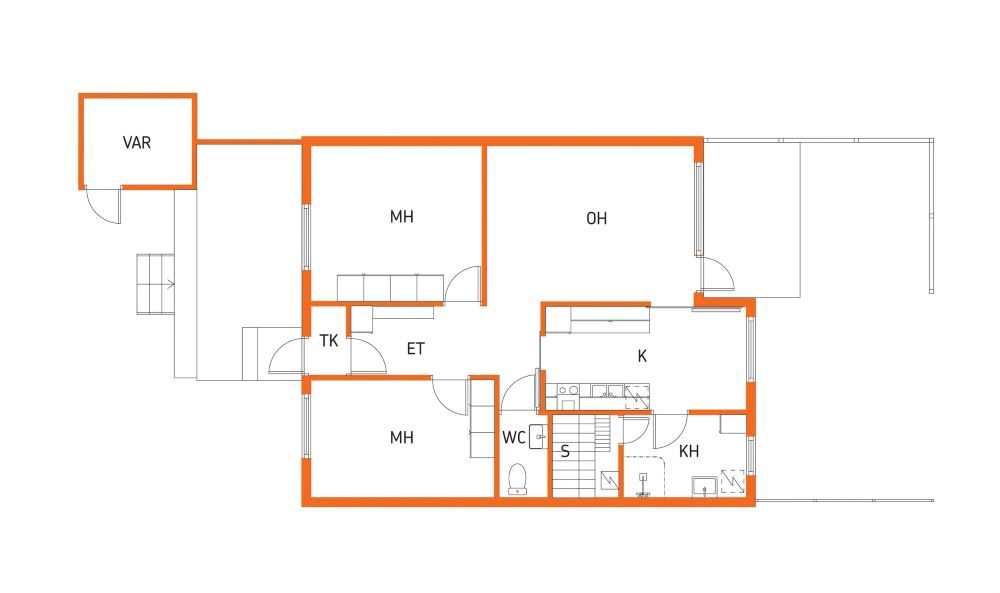 Таунхаус в Каяани, Финляндия, 75.5 м² - фото 2