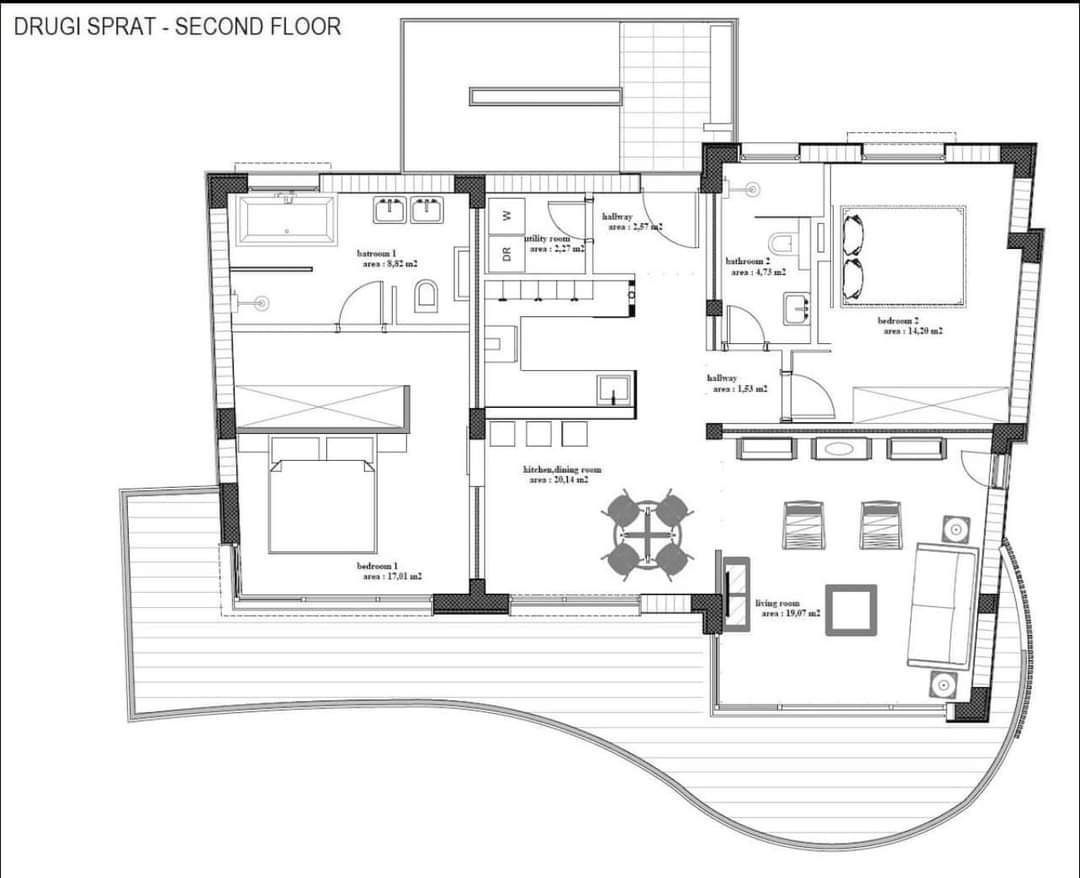 Квартира в Тивате, Черногория - фото 18