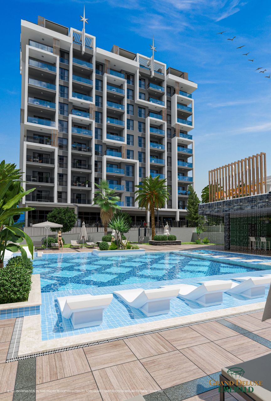 Квартира в Авсалларе, Турция, 48 м² - фото 4