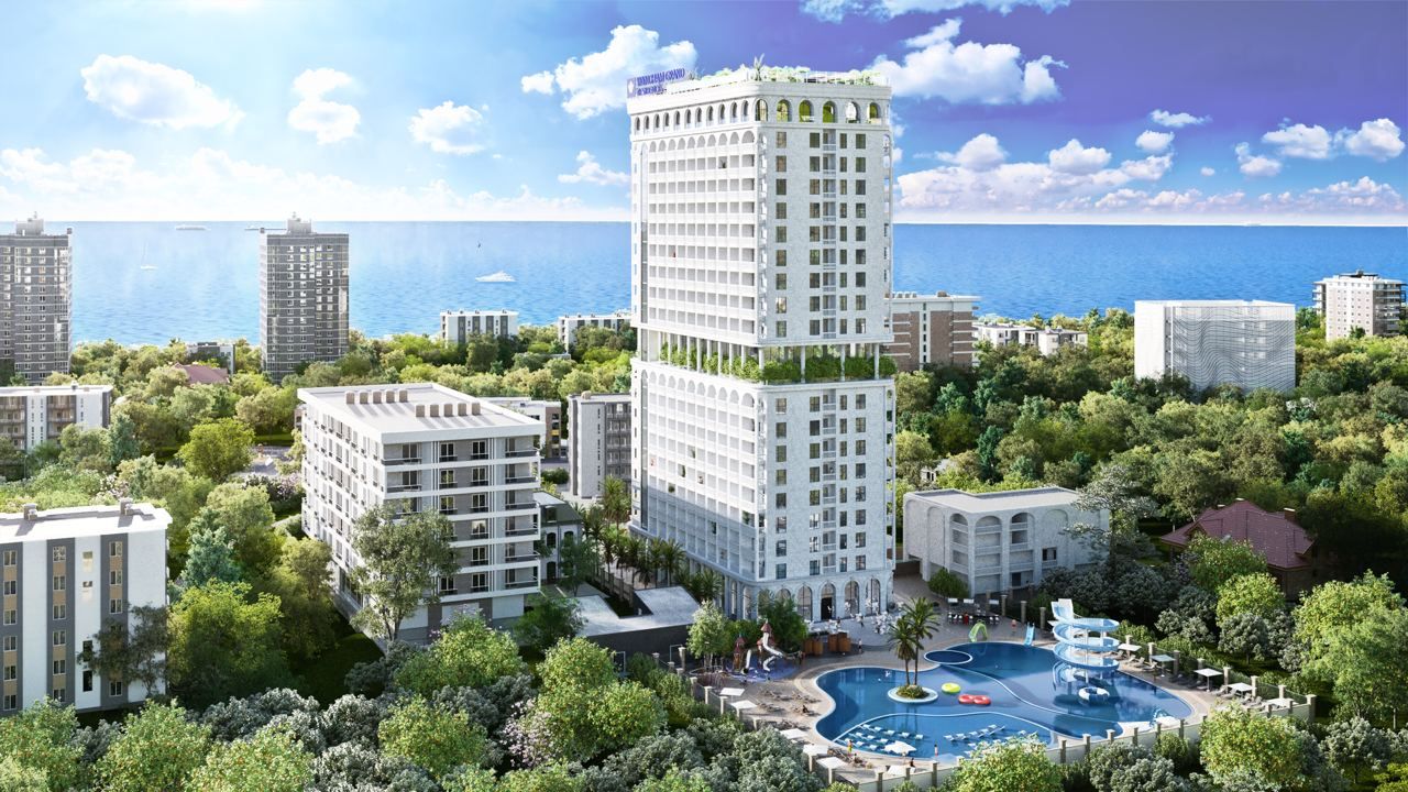 Инвестиционный проект в Батуми, Грузия, 58.2 м² - фото 3