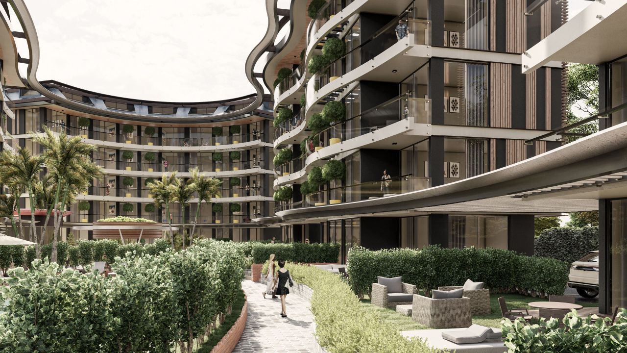 Апартаменты в Алании, Турция, 57 м² - фото 4