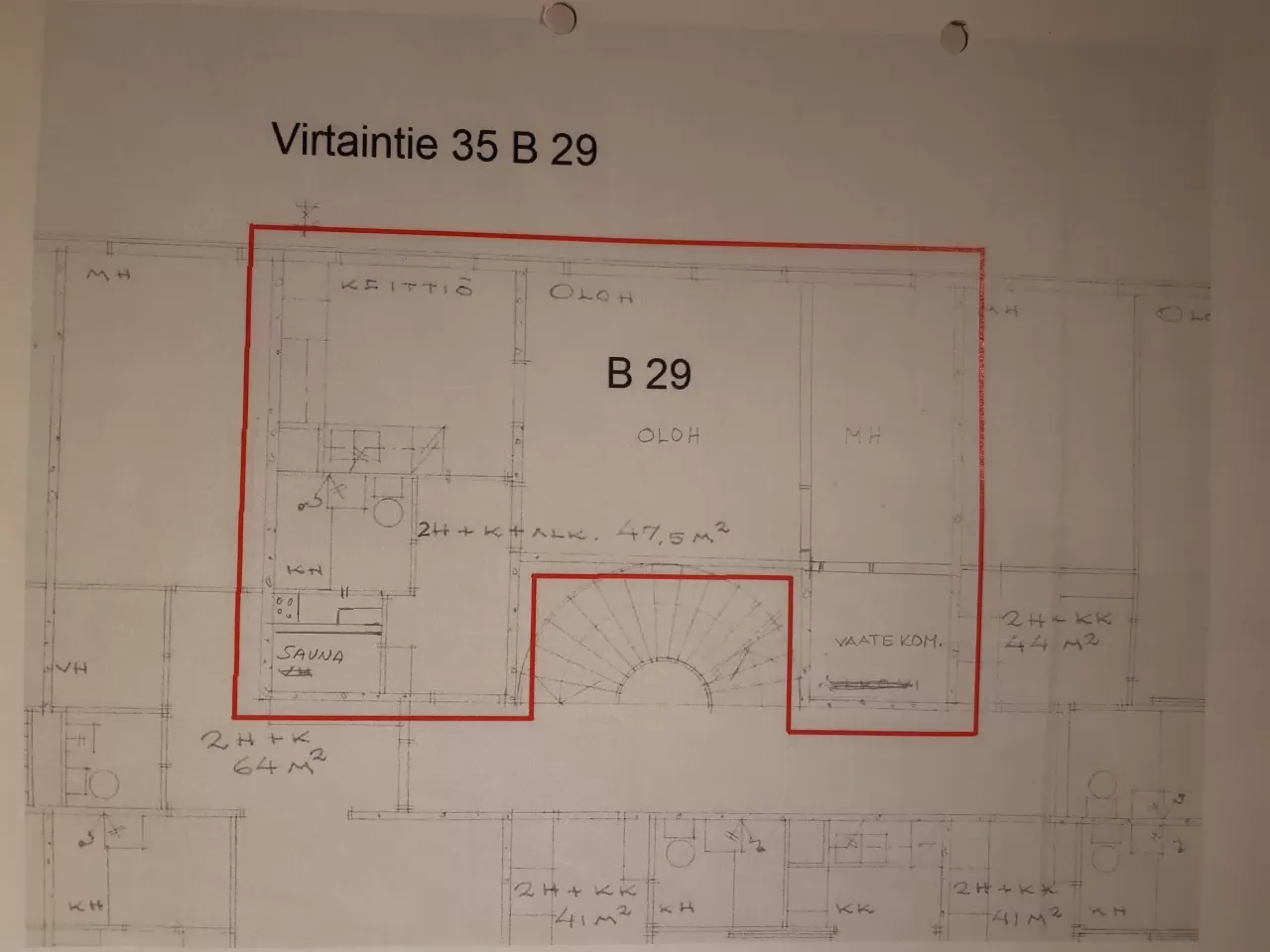 Квартира в Виррате, Финляндия, 47.5 м² - фото 2