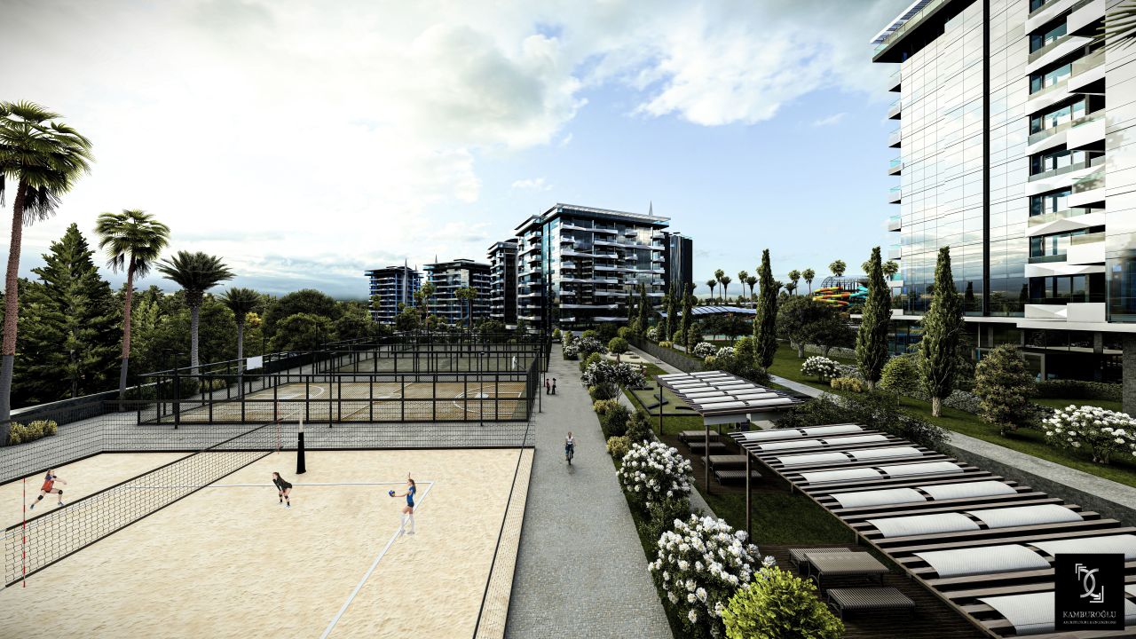 Апартаменты в Авсалларе, Турция, 51 м² - фото 14