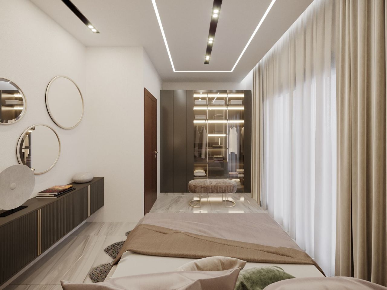 Апартаменты в Конаклы, Турция, 105 м² - фото 8