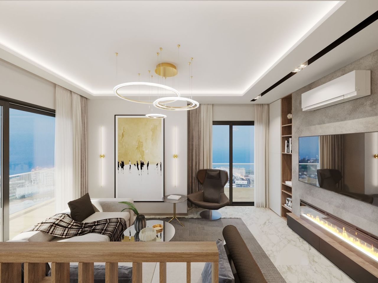 Квартира в Алании, Турция, 60 м² - фото 12