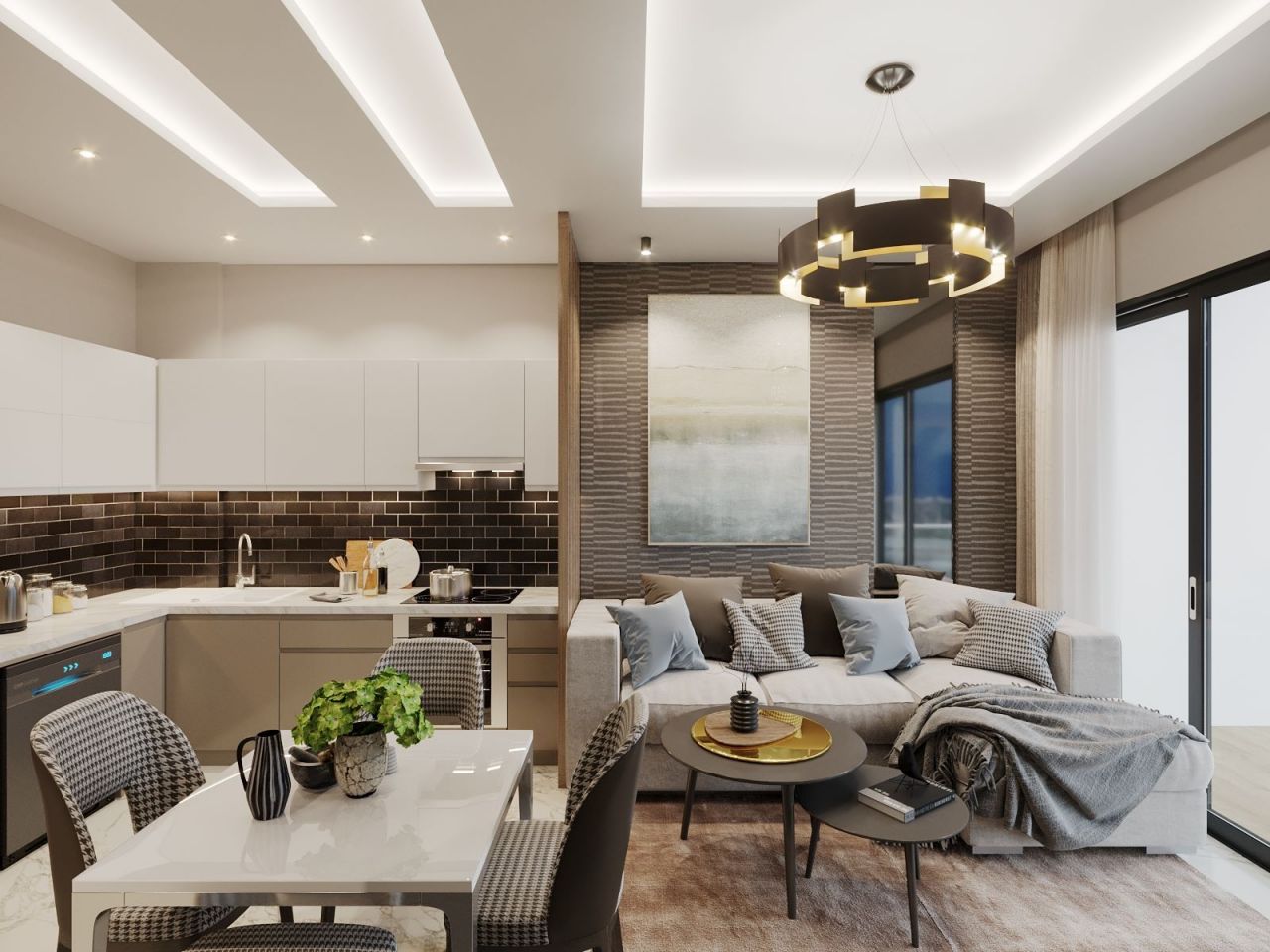 Квартира в Алании, Турция, 60 м² - фото 9