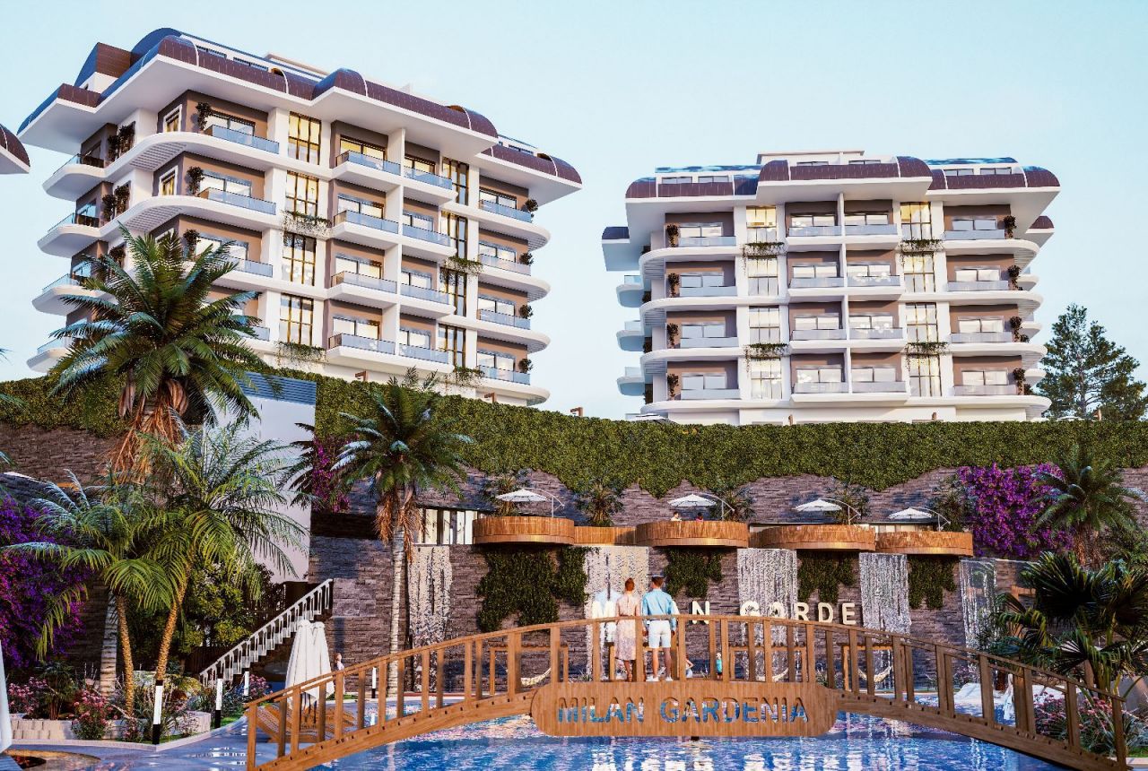 Квартира в Алании, Турция, 60 м² - фото 2