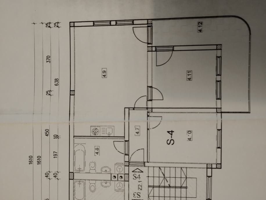 Квартира в Загребе, Хорватия, 55 м² - фото 1