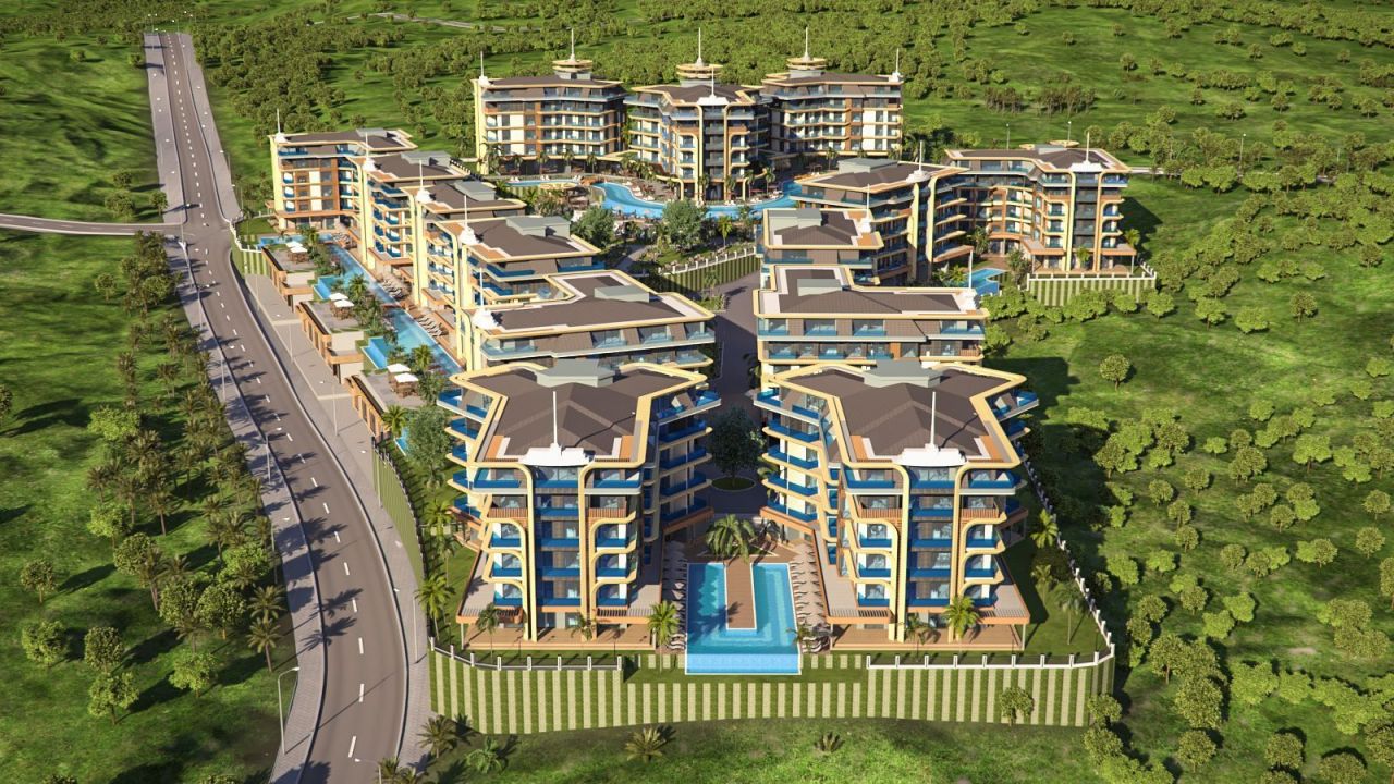 Квартира в Алании, Турция, 56 м² - фото 5