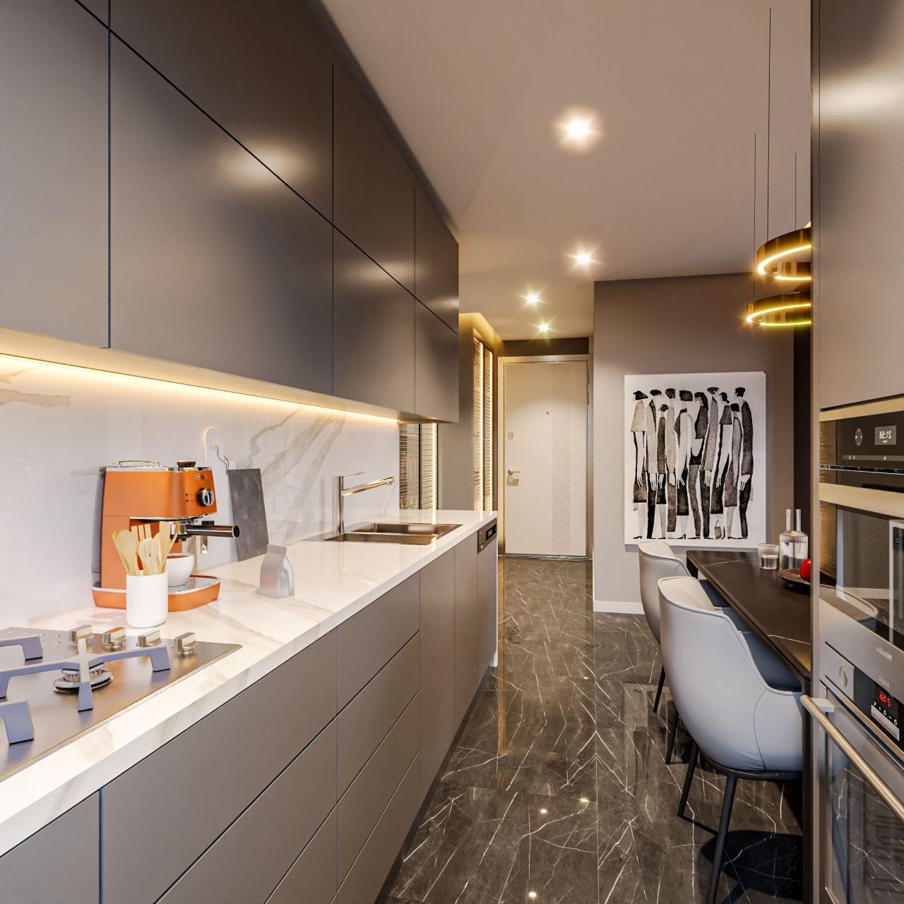 Квартира в Мерсине, Турция, 53 м² - фото 6