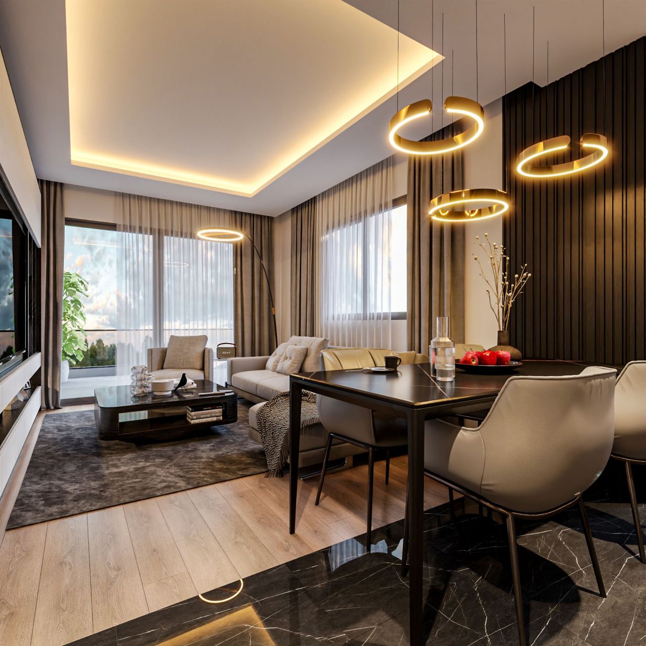 Квартира в Мерсине, Турция, 53 м² - фото 4