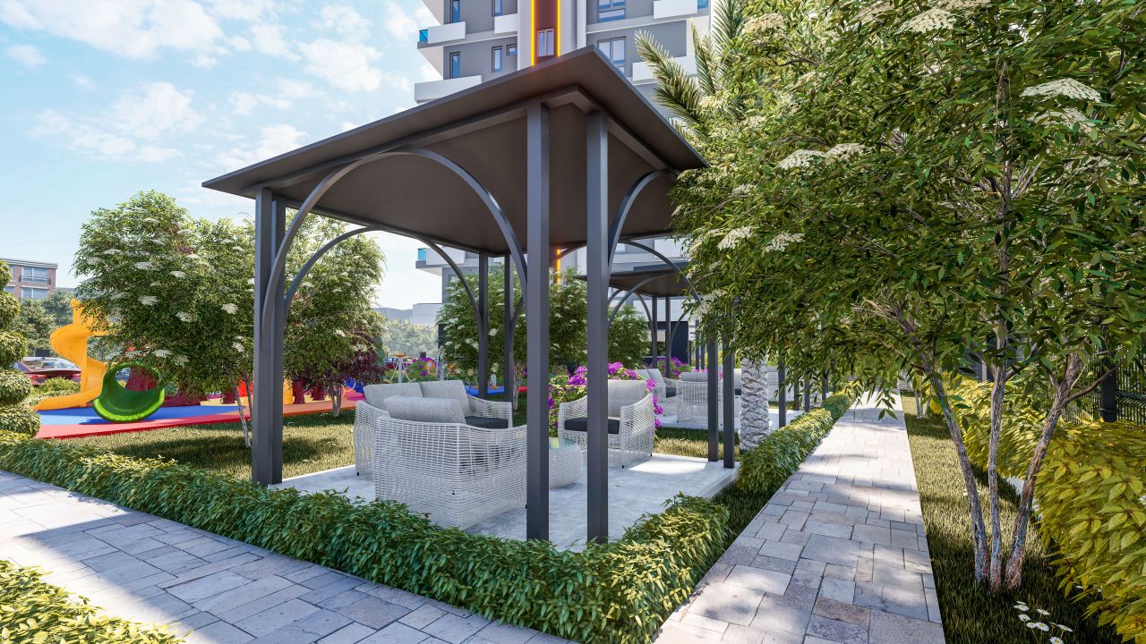 Квартира в Мерсине, Турция, 53 м² - фото 15