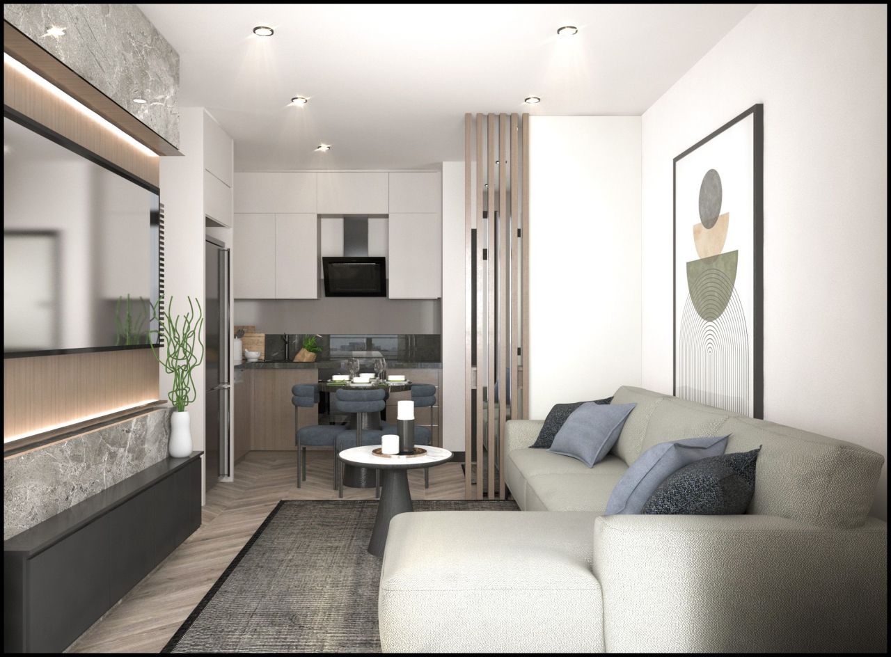 Квартира в Мерсине, Турция, 58 м² - фото 4