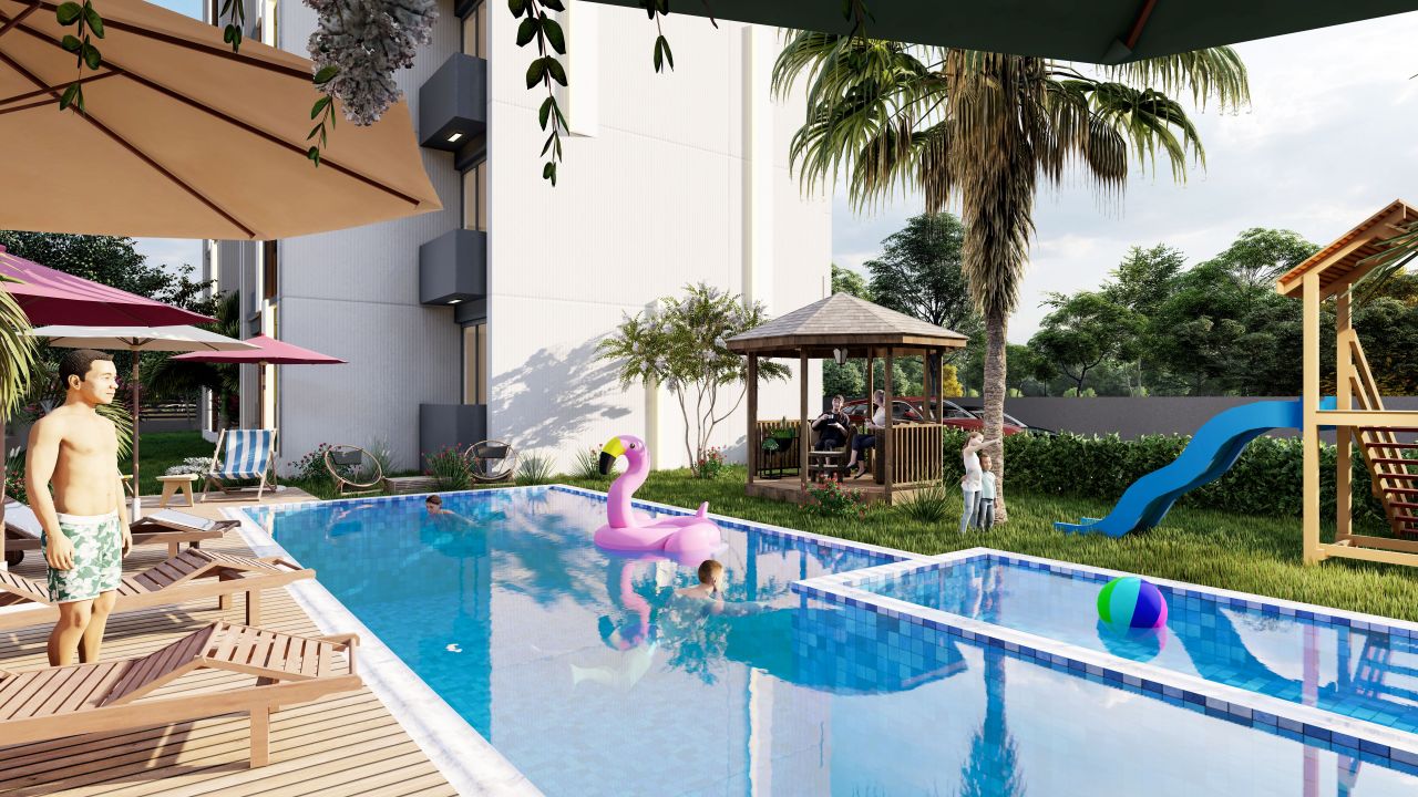 Квартира в Мерсине, Турция, 58 м² - фото 16