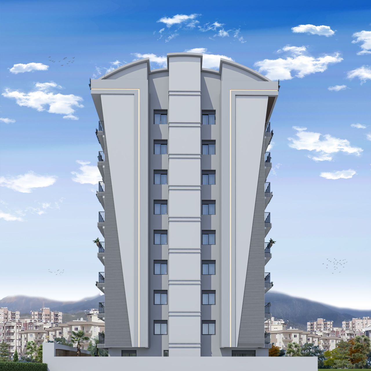 Квартира в Анталии, Турция, 63 м² - фото 1