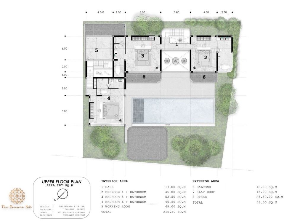 Вилла на острове Пхукет, Таиланд, 646 м² - фото 3