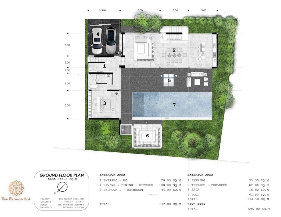 Вилла на острове Пхукет, Таиланд, 646 м² - фото 2