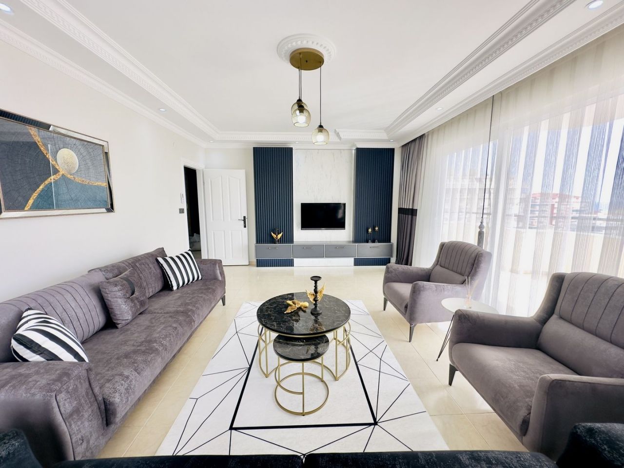 Квартира в Алании, Турция, 130 м² - фото 9