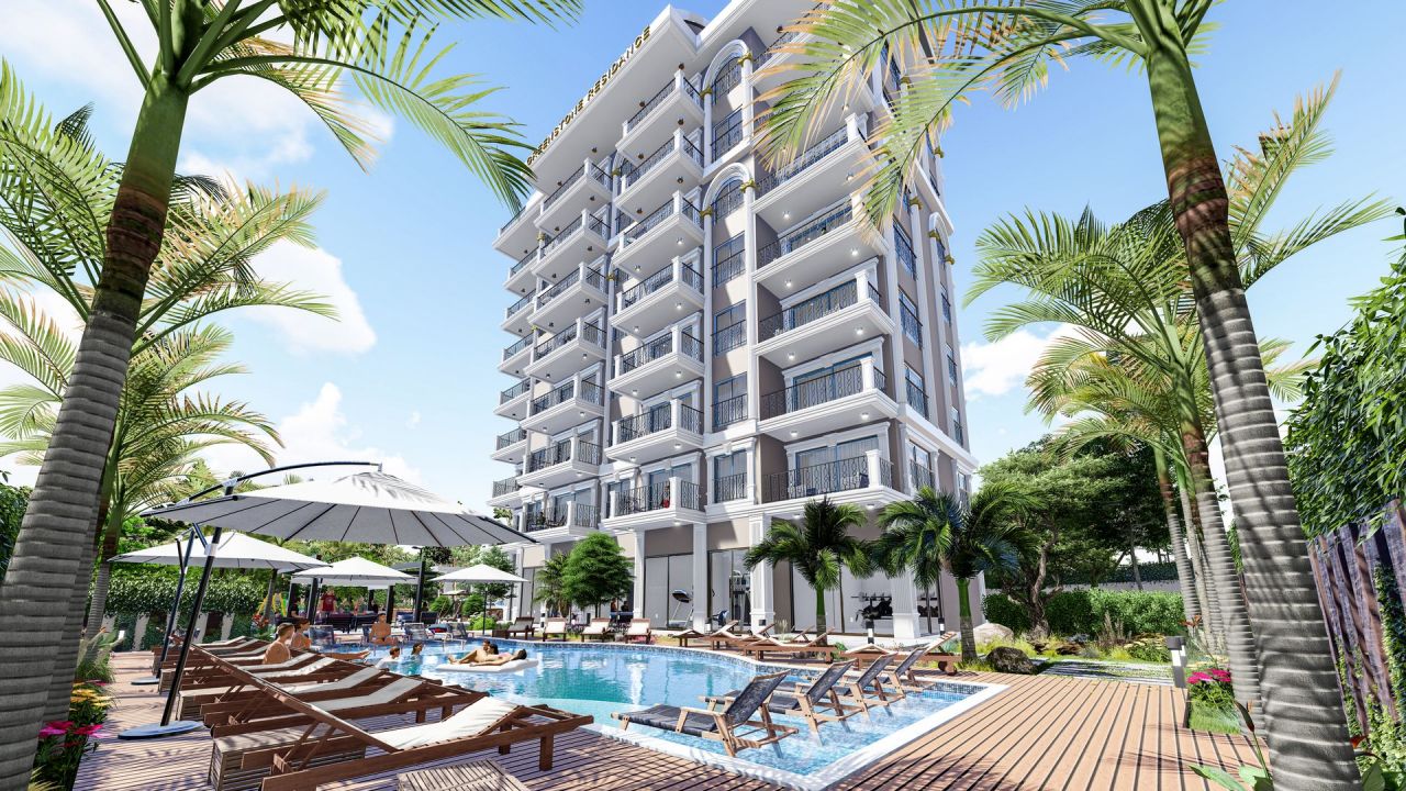 Квартира в Авсалларе, Турция, 56 м² - фото 1